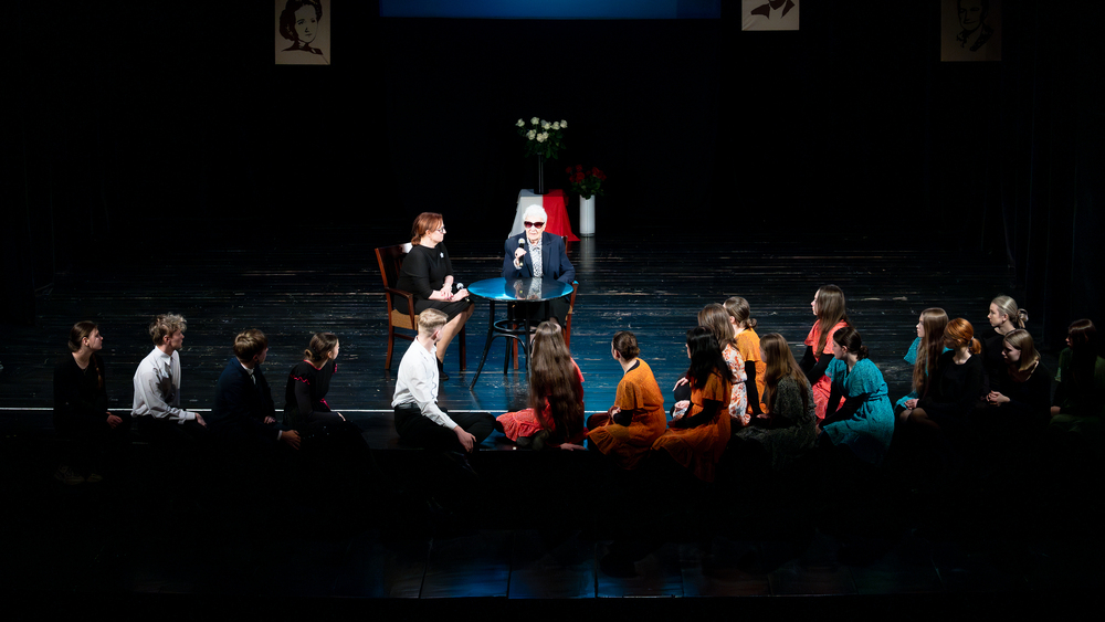 Gala finałowa XI edycji ogólnopolskiego konkursu recytatorskiego „W kręgu poezji i prozy lagrowej więźniarek KL Ravensbrück“ im. Wandy Półtawskiej – Ruda Śląska, 9 kwietnia 2025. Fot.: IPN Krzysztof Łojko