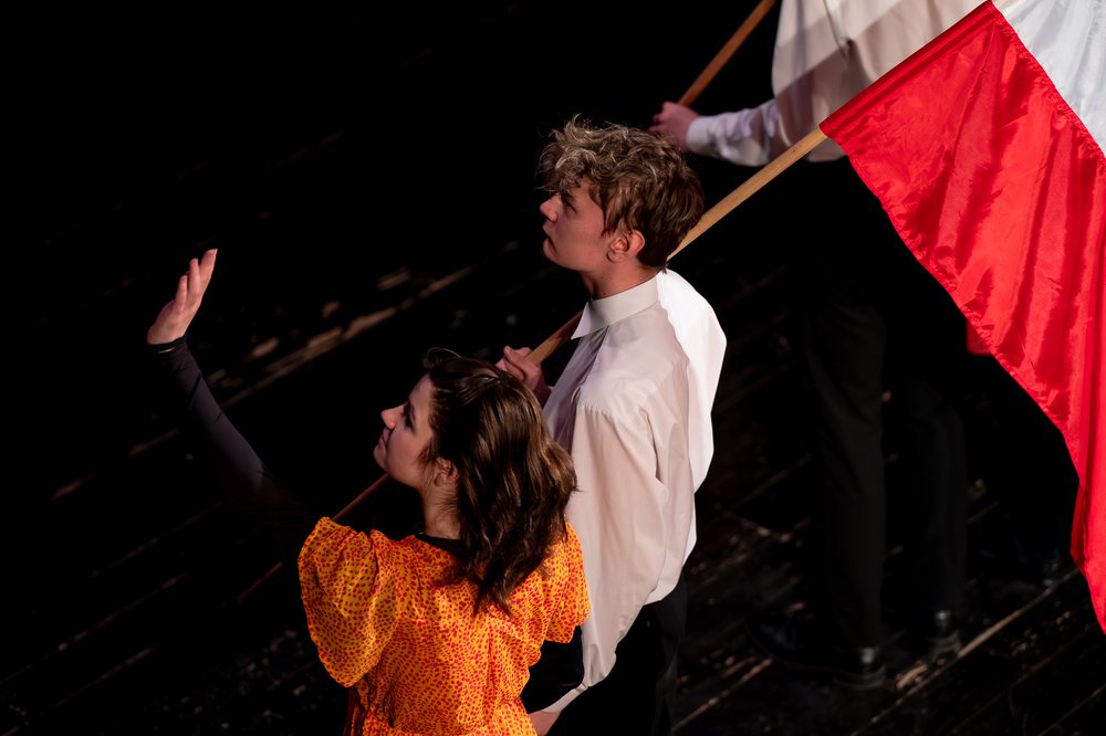 Gala finałowa XI edycji ogólnopolskiego konkursu recytatorskiego „W kręgu poezji i prozy lagrowej więźniarek KL Ravensbrück“ im. Wandy Półtawskiej – Ruda Śląska, 9 kwietnia 2025. Fot.: IPN Krzysztof Łojko