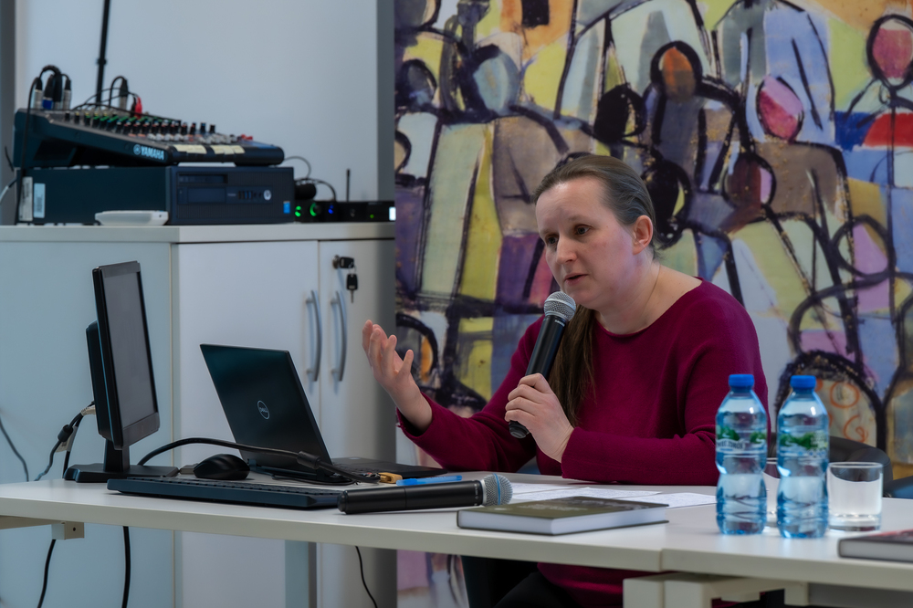 Spotkanie „Ślązacy pod dowództwem gen. Władysława Andersa - w 80. rocznicę bitwy o Bolonię" w ramach projektu „Czwartki z historią” – Katowice, 10 kwietnia 2025. Fot.: IPN Krzysztof Łojko