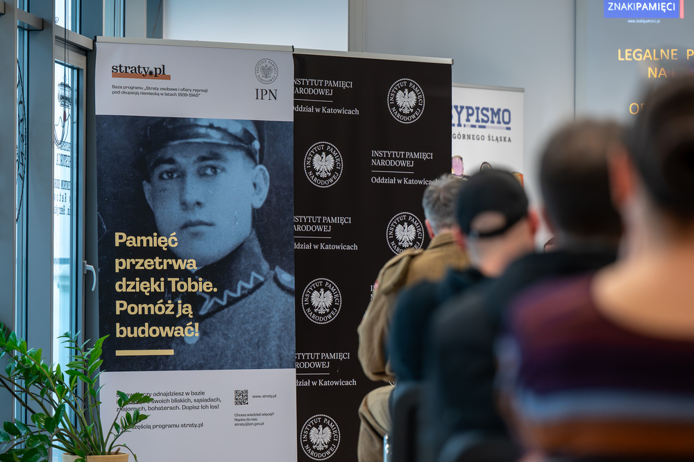 Spotkanie „Ślązacy pod dowództwem gen. Władysława Andersa - w 80. rocznicę bitwy o Bolonię" w ramach projektu „Czwartki z historią” – Katowice, 10 kwietnia 2025. Fot.: IPN Krzysztof Łojko