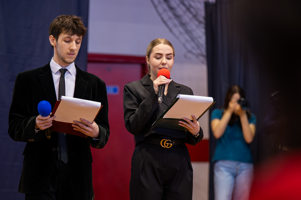 Katowicki IPN w ramach Powiatowego Dnia Akademickiego w Zabrzu – 15 kwietnia 2025. Fot.: IPN Krzysztof Łojko