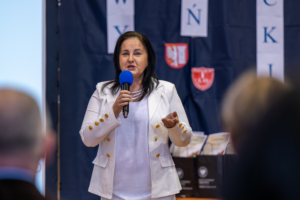 Katowicki IPN w ramach Powiatowego Dnia Akademickiego w Zabrzu – 15 kwietnia 2025. Fot.: IPN Krzysztof Łojko