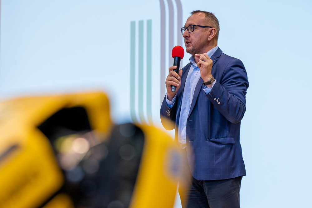 Katowicki IPN w ramach Powiatowego Dnia Akademickiego w Zabrzu – 15 kwietnia 2025. Fot.: IPN Krzysztof Łojko