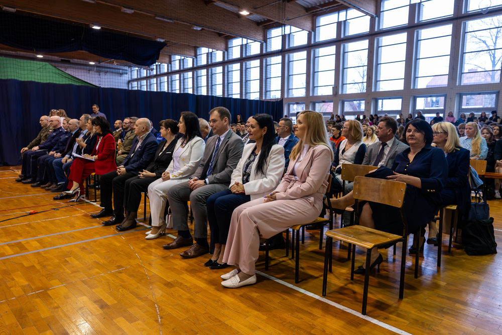 Katowicki IPN w ramach Powiatowego Dnia Akademickiego w Zabrzu – 15 kwietnia 2025. Fot.: IPN Krzysztof Łojko