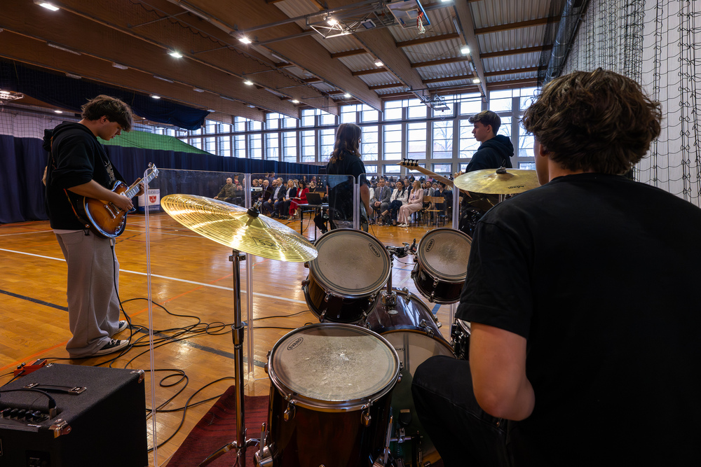 Katowicki IPN w ramach Powiatowego Dnia Akademickiego w Zabrzu – 15 kwietnia 2025. Fot.: IPN Krzysztof Łojko