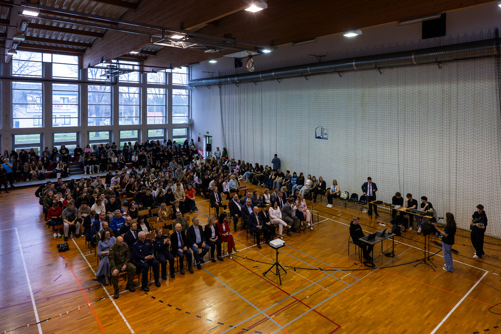 Katowicki IPN w ramach Powiatowego Dnia Akademickiego w Zabrzu – 15 kwietnia 2025. Fot.: IPN Krzysztof Łojko