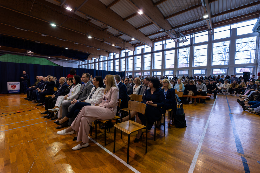 Katowicki IPN w ramach Powiatowego Dnia Akademickiego w Zabrzu – 15 kwietnia 2025. Fot.: IPN Krzysztof Łojko