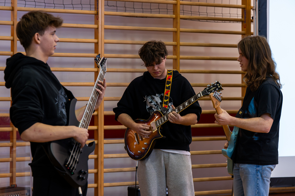 Katowicki IPN w ramach Powiatowego Dnia Akademickiego w Zabrzu – 15 kwietnia 2025. Fot.: IPN Krzysztof Łojko