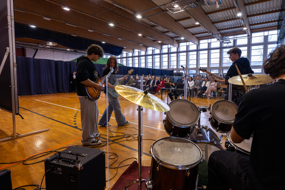 Katowicki IPN w ramach Powiatowego Dnia Akademickiego w Zabrzu – 15 kwietnia 2025. Fot.: IPN Krzysztof Łojko