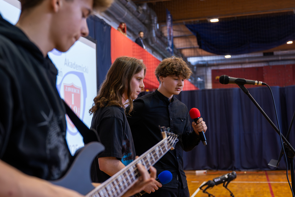 Katowicki IPN w ramach Powiatowego Dnia Akademickiego w Zabrzu – 15 kwietnia 2025. Fot.: IPN Krzysztof Łojko