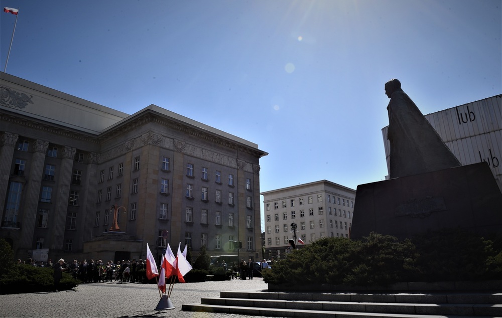 152. rocznica urodzin Wojciecha Korfantego w Katowicach. Fot. Krzysztof Liszka/IPN