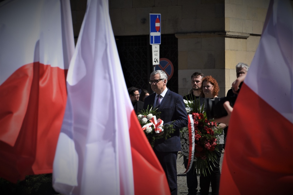 152. rocznica urodzin Wojciecha Korfantego w Katowicach. Fot. Krzysztof Liszka/IPN