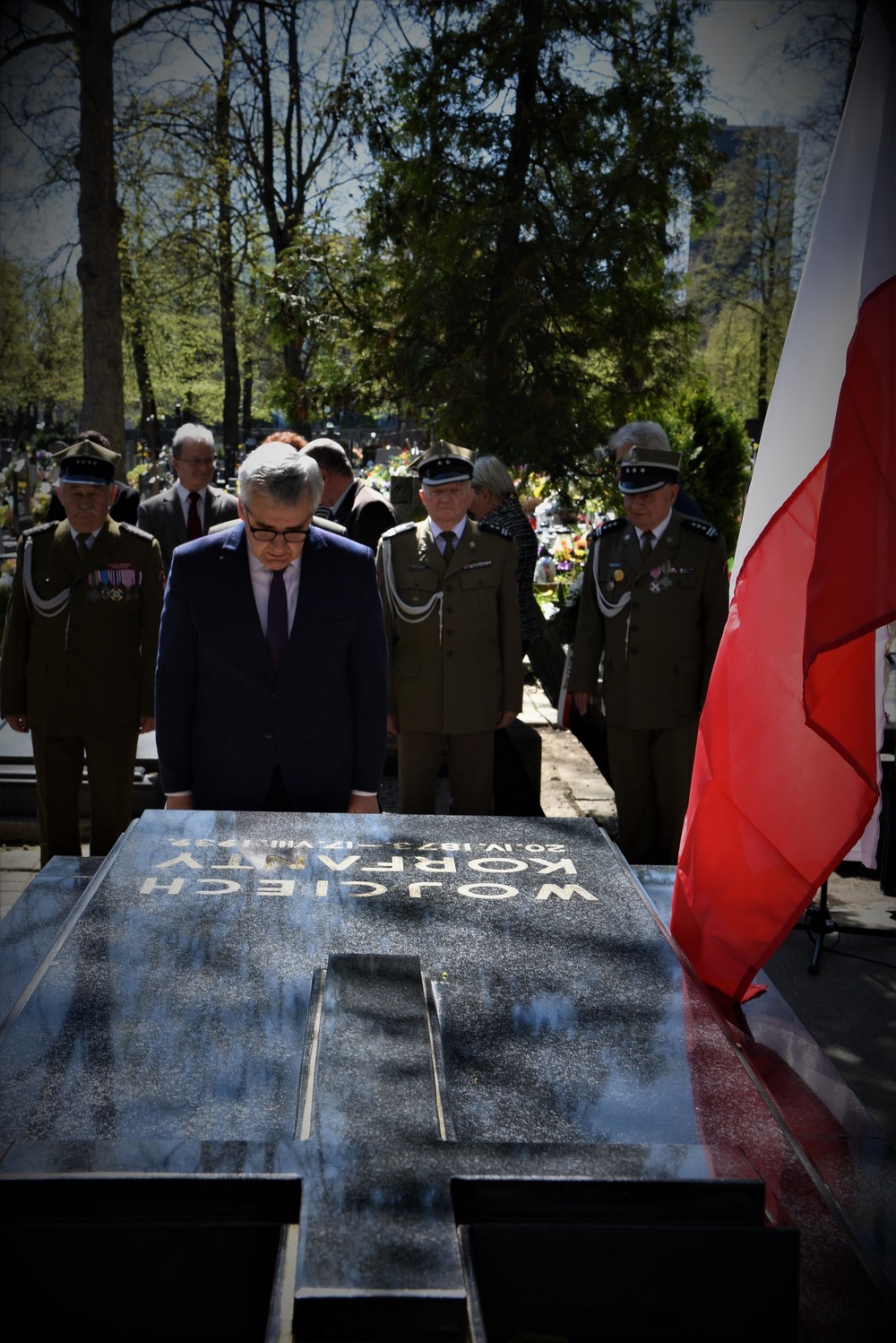 152. rocznica urodzin Wojciecha Korfantego w Katowicach. Fot. Krzysztof Liszka/IPN