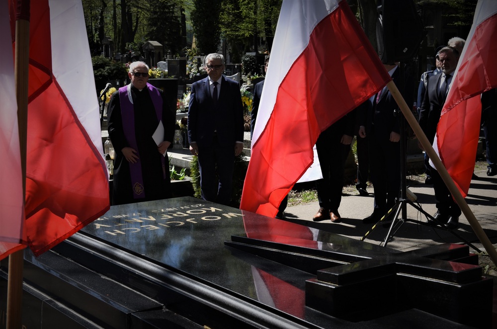 152. rocznica urodzin Wojciecha Korfantego w Katowicach. Fot. Krzysztof Liszka/IPN