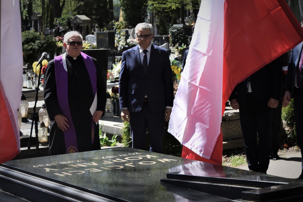 152. rocznica urodzin Wojciecha Korfantego w Katowicach. Fot. Krzysztof Liszka/IPN