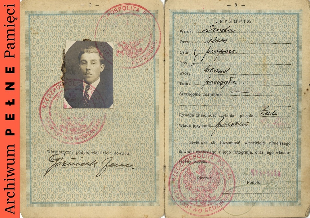 Karta dowodu osobistego Jana Górniaka, sygn. IPN Ka 454/205, t.4