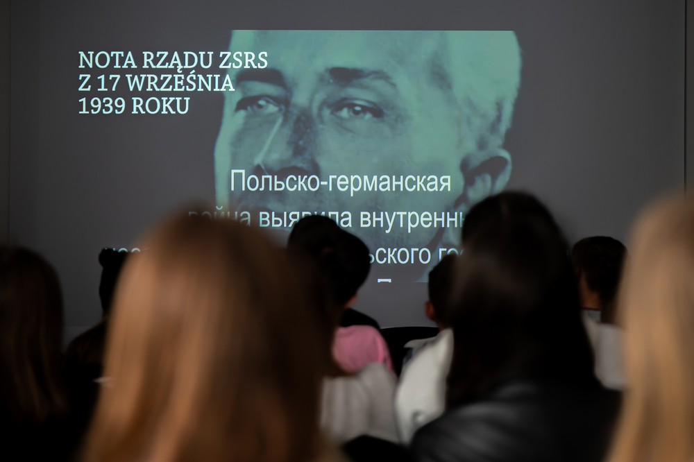 Warsztaty edukacyjne „Katyń. Fakty – opinie – kłamstwa”. Fot.: IPN Krzysztof Łojko
