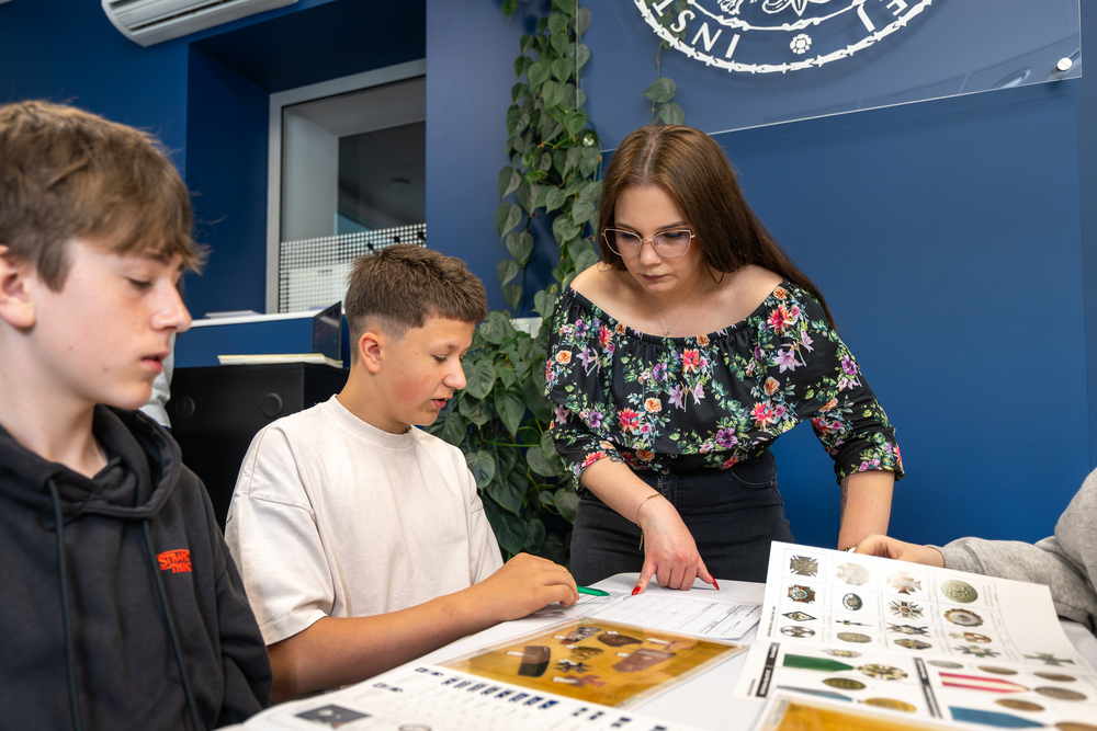 Warsztaty edukacyjne „Katyń. Fakty – opinie – kłamstwa”. Fot.: IPN Krzysztof Łojko