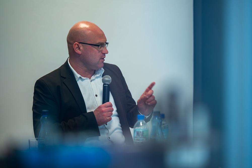 Dyskusja panelowa „Górny Śląsk w wielkiej polityce po 1945 r. – wybrane aspekty”. Fot.: IPN Krzysztof Łojko