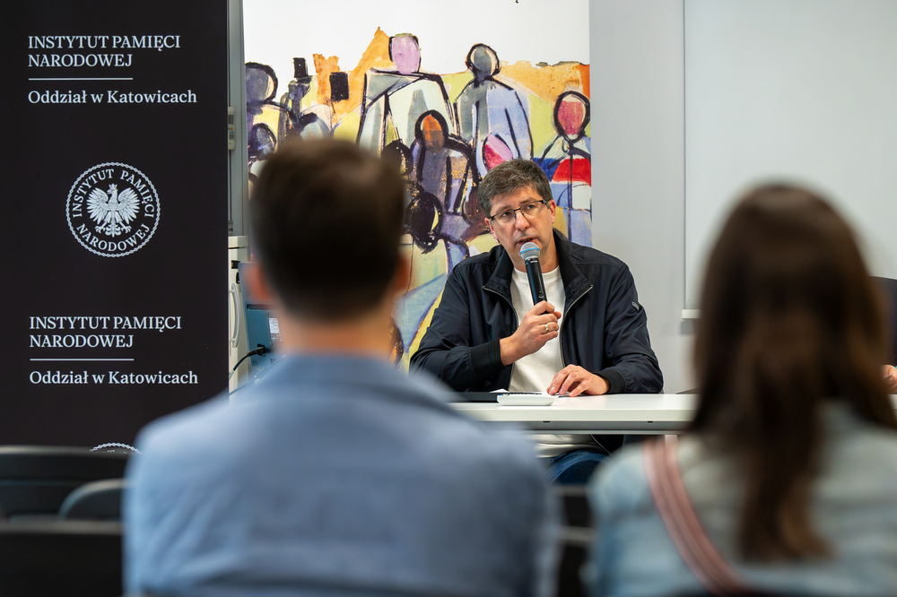 Dyskusja panelowa „Górny Śląsk w wielkiej polityce po 1945 r. – wybrane aspekty”. Fot.: IPN Krzysztof Łojko