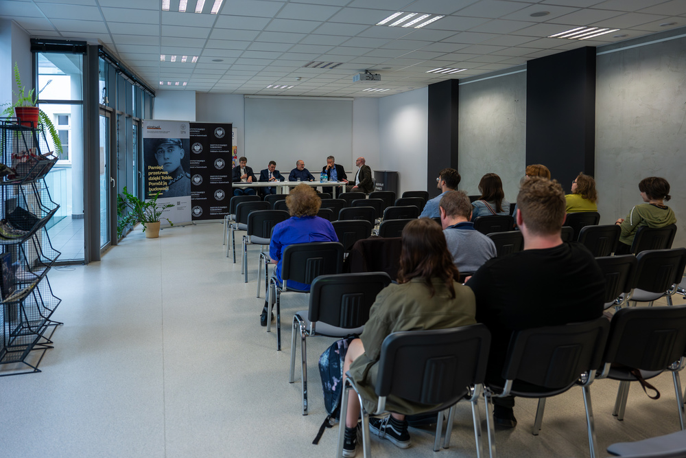 Dyskusja panelowa „Górny Śląsk w wielkiej polityce po 1945 r. – wybrane aspekty”. Fot.: IPN Krzysztof Łojko