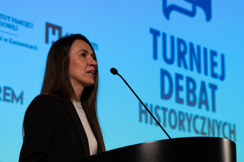 X Turniej Debat Historycznych IPN w Katowicach – faza finałowa. Fot.: IPN Krzysztof Łojko