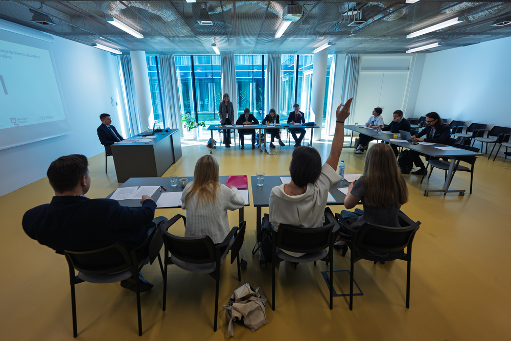 X Turniej Debat Historycznych IPN w Katowicach – faza finałowa. Fot.: IPN Krzysztof Łojko