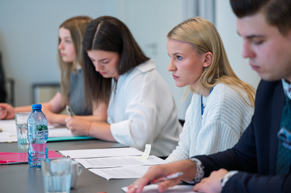 X Turniej Debat Historycznych IPN w Katowicach – faza finałowa. Fot.: IPN Krzysztof Łojko