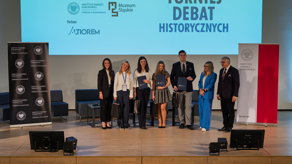 X Turniej Debat Historycznych IPN w Katowicach – faza finałowa. Fot.: IPN Krzysztof Łojko