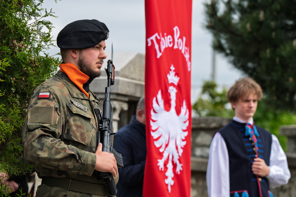 Uroczystość oznaczenia znakiem pamięci „Tobie Polsko”. Fot.: IPN Krzysztof Łojko