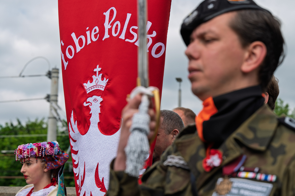 Uroczystość oznaczenia znakiem pamięci „Tobie Polsko”. Fot.: IPN Krzysztof Łojko