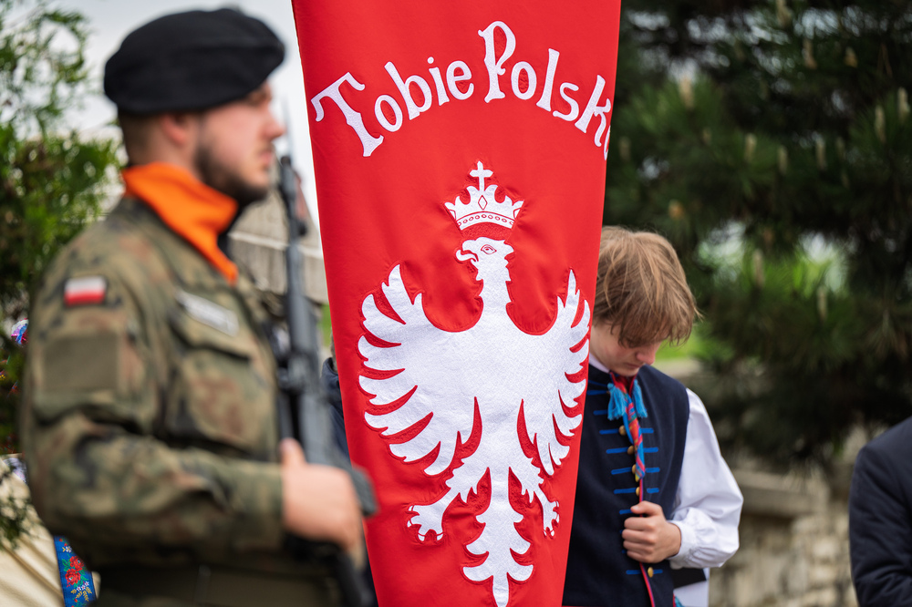 Uroczystość oznaczenia znakiem pamięci „Tobie Polsko”. Fot.: IPN Krzysztof Łojko