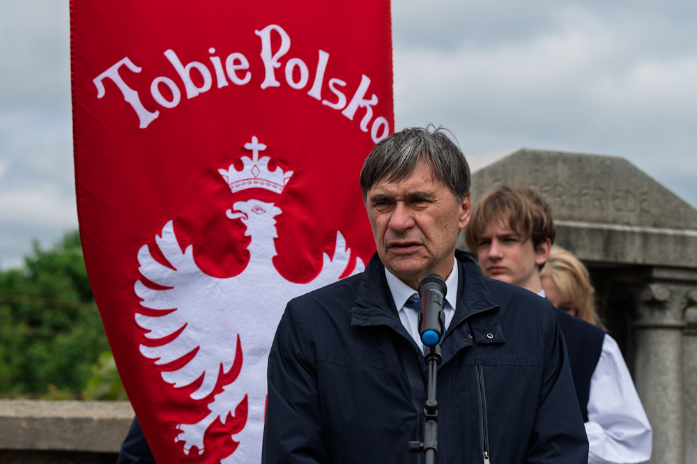 Uroczystość oznaczenia znakiem pamięci „Tobie Polsko”. Fot.: IPN Krzysztof Łojko