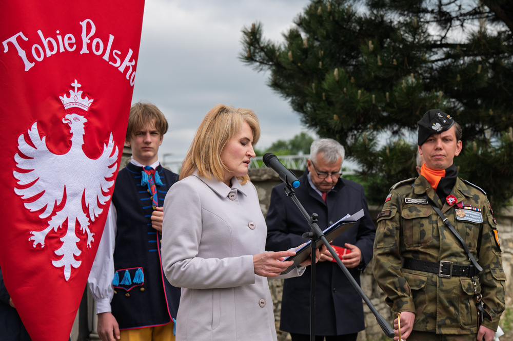 Uroczystość oznaczenia znakiem pamięci „Tobie Polsko”. Fot.: IPN Krzysztof Łojko