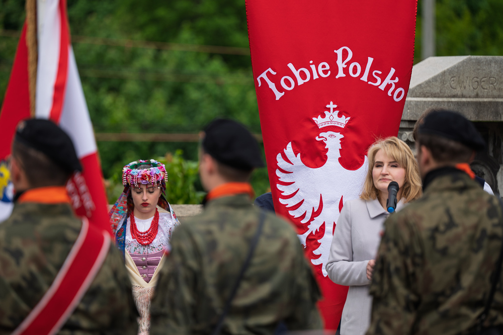 Uroczystość oznaczenia znakiem pamięci „Tobie Polsko”. Fot.: IPN Krzysztof Łojko