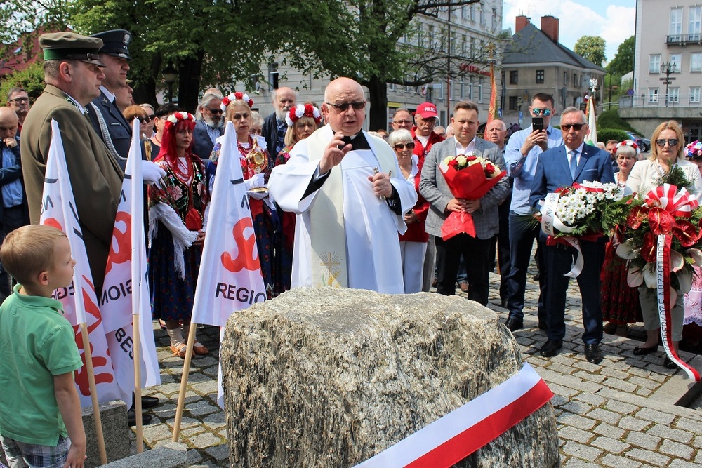 Jubileusz Duszpasterstwa Ludzi Pracy w Bielsku-Białej. Fot. Artur Kasprzykowski/IPN