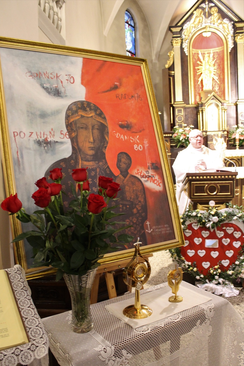 Jubileusz Duszpasterstwa Ludzi Pracy w Bielsku-Białej. Fot. Artur Kasprzykowski/IPN