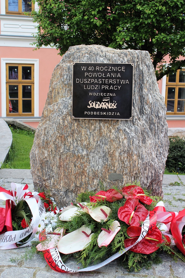 Jubileusz Duszpasterstwa Ludzi Pracy w Bielsku-Białej. Fot. Artur Kasprzykowski/IPN