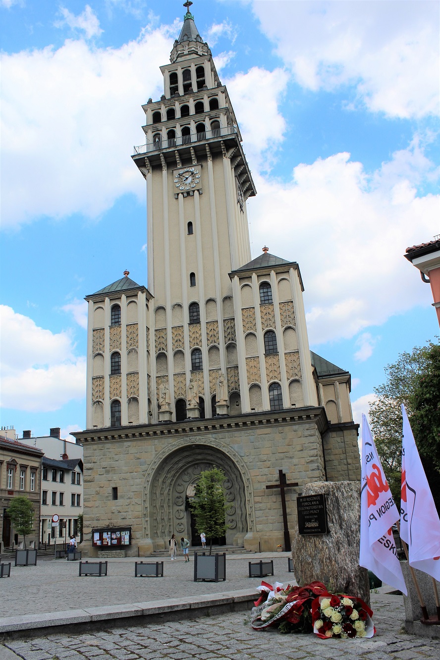 Jubileusz Duszpasterstwa Ludzi Pracy w Bielsku-Białej. Fot. Artur Kasprzykowski/IPN