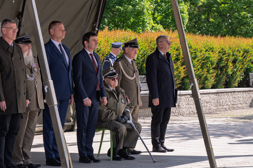 W Katowicach upamiętniono 80. rocznicę zakończenia II wojny światowej. Fot.: IPN Krzysztof Łojko