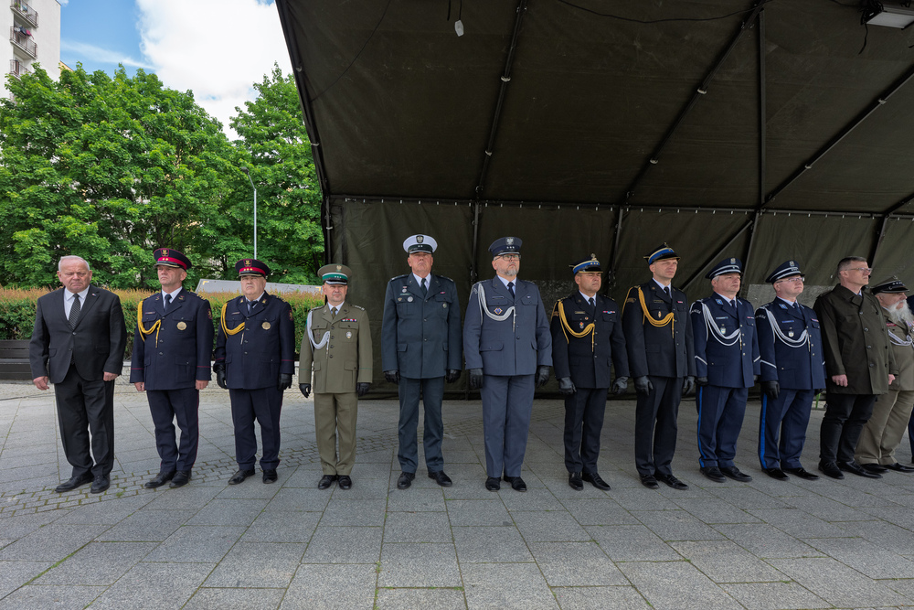 W Katowicach upamiętniono 80. rocznicę zakończenia II wojny światowej. Fot.: IPN Krzysztof Łojko