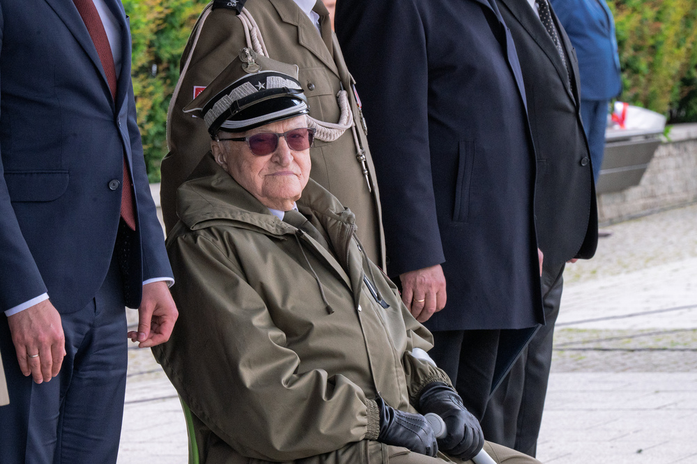 W Katowicach upamiętniono 80. rocznicę zakończenia II wojny światowej. Fot.: IPN Krzysztof Łojko