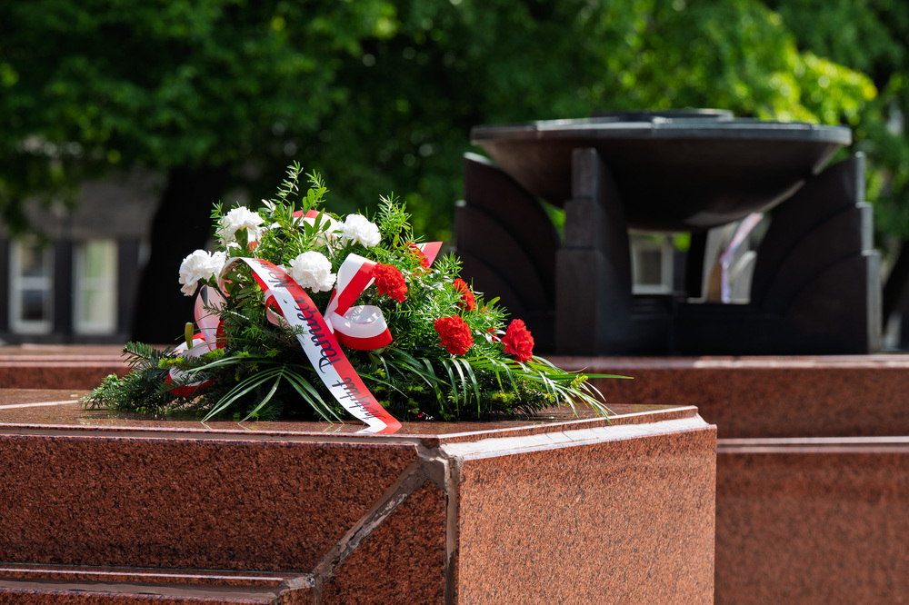 W Katowicach upamiętniono 90. rocznicę śmierci Marszałka Józefa Piłsudskiego. Fot.: IPN Krzysztof Łojko