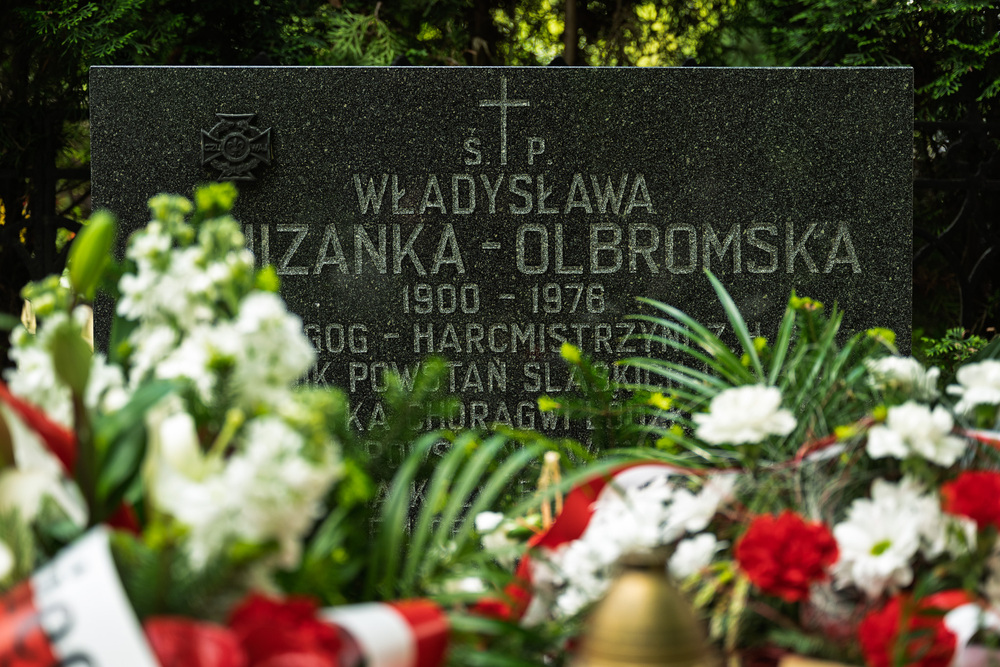 Uroczystości oznaczenia znakiem pamięci „Tobie Polsko” grobów śp. Jana Siwca oraz śp. Władysławy Kenig-Olbromskiej. Fot.: IPN Krzysztof Łojko