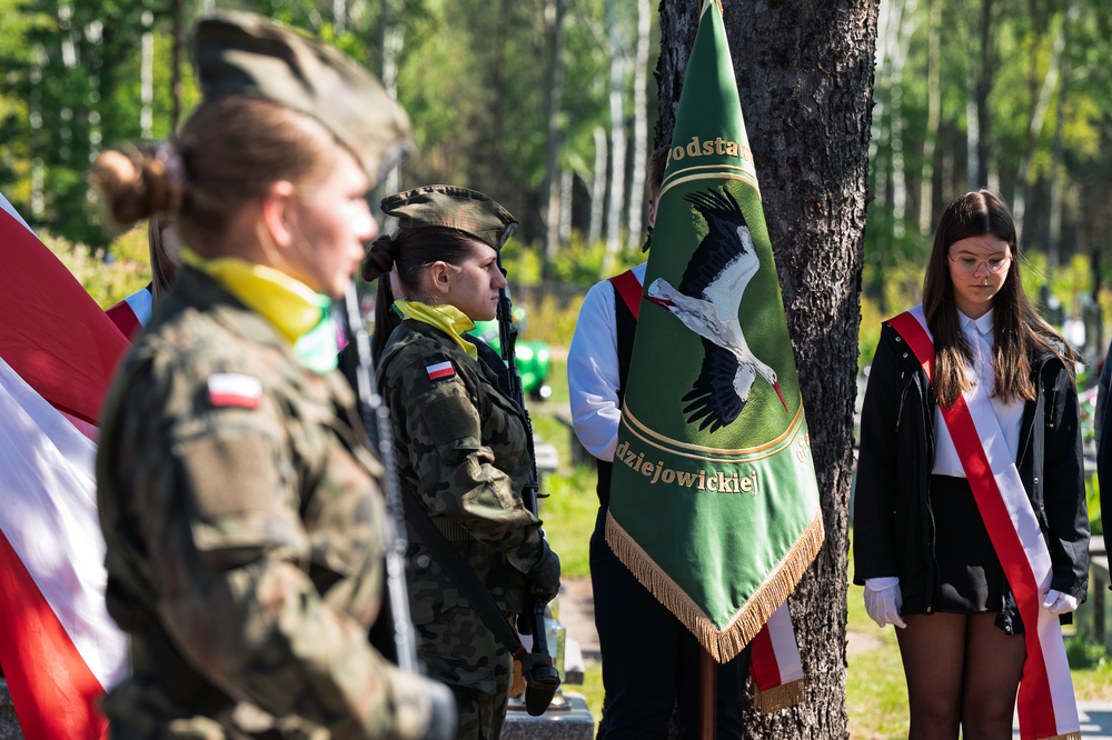 Uroczystości oznaczenia znakiem pamięci „Tobie Polsko” grobów śp. Jana Siwca. Fot.: IPN Krzysztof Łojko
