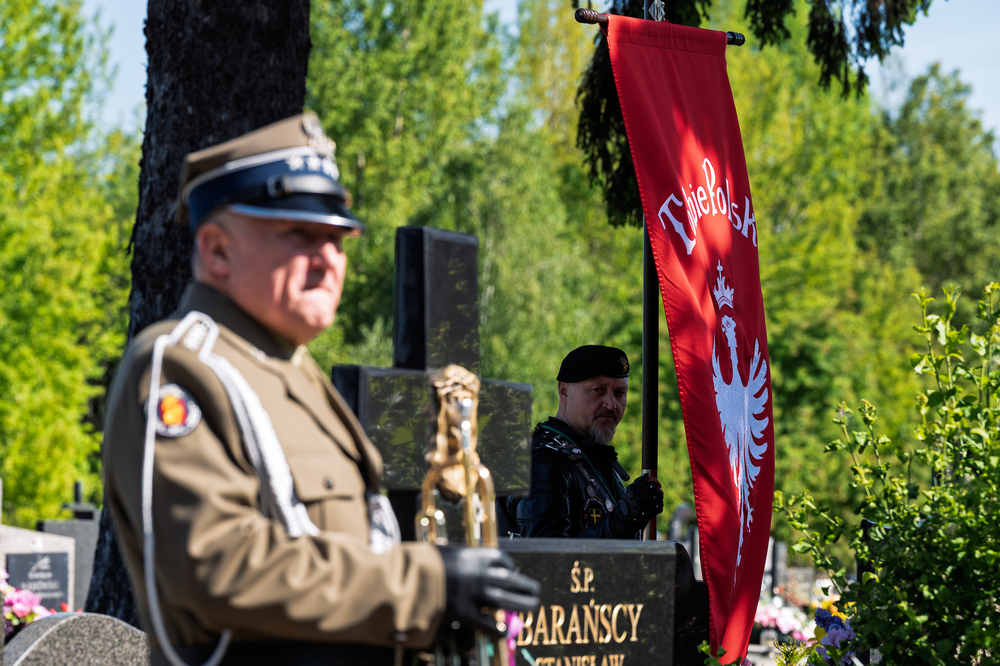 Uroczystości oznaczenia znakiem pamięci „Tobie Polsko” grobów śp. Jana Siwca. Fot.: IPN Krzysztof Łojko