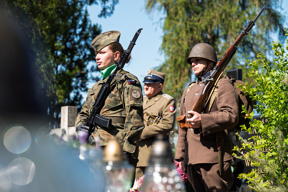 Uroczystości oznaczenia znakiem pamięci „Tobie Polsko” grobów śp. Jana Siwca. Fot.: IPN Krzysztof Łojko