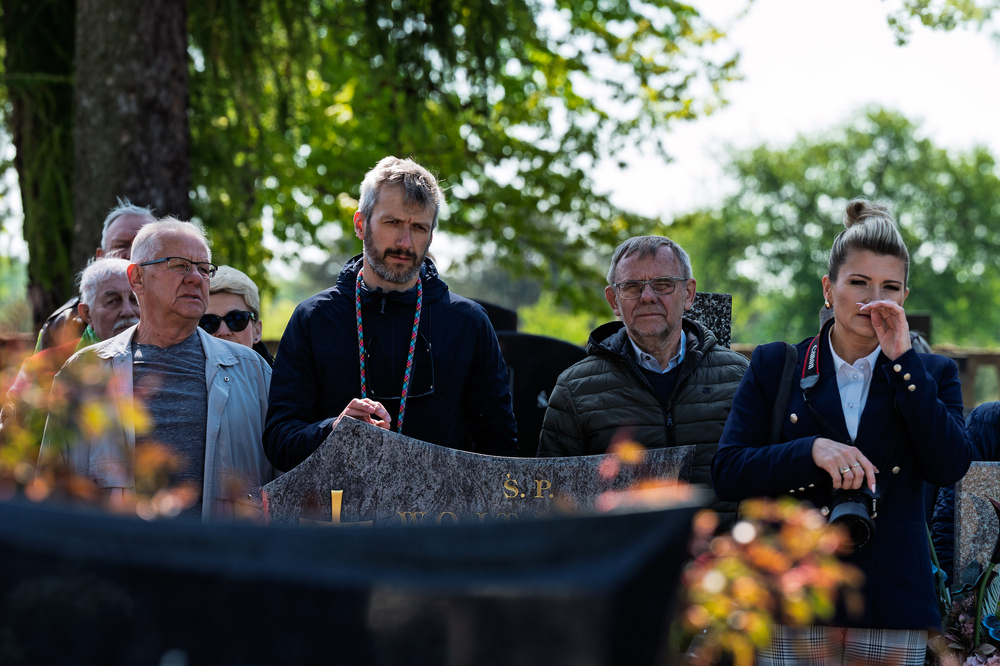 Uroczystości oznaczenia znakiem pamięci „Tobie Polsko” grobów śp. Jana Siwca. Fot.: IPN Krzysztof Łojko