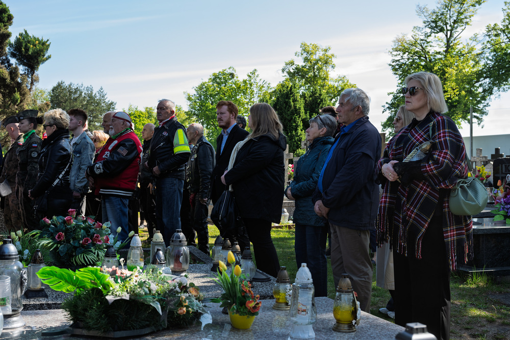Uroczystości oznaczenia znakiem pamięci „Tobie Polsko” grobów śp. Jana Siwca. Fot.: IPN Krzysztof Łojko