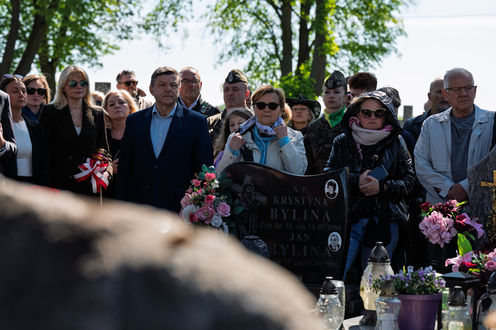 Uroczystości oznaczenia znakiem pamięci „Tobie Polsko” grobów śp. Jana Siwca. Fot.: IPN Krzysztof Łojko